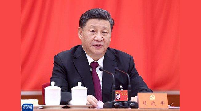 中國共産黨第十九屆中央委員會第六次全體會議在北京舉行